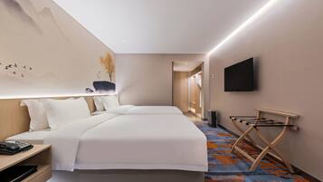 Business Room, 2 Twin Beds | Minibar, in-room safe, desk, blackout drapes