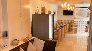 Sala de estar en el lobby