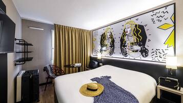 Standardsuite - 2 dobbeltsenge | Skrivebord, lydisolering, gratis Wi-Fi, sengetĂžj