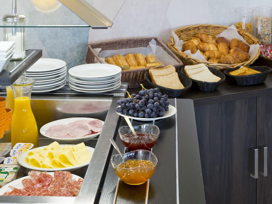 Daily buffet breakfast (EUR 12 per person)