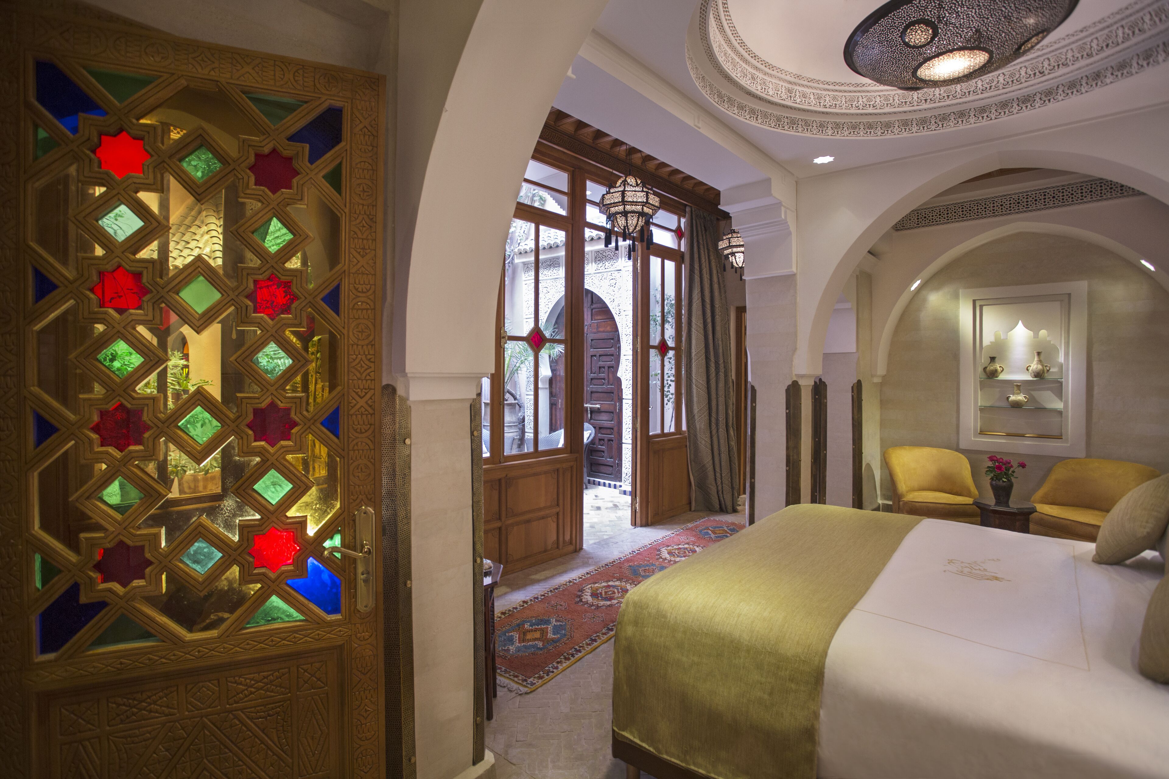 Junior Suite, Patio | Pillowtop beds, minibar, in-room safe, desk