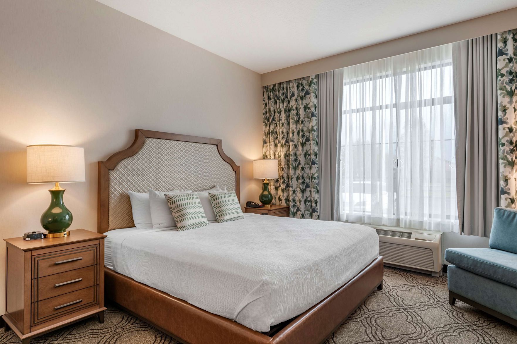 Pillow-top beds, in-room safe, blackout curtains, iron/ironing board