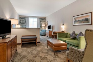 Pillow-top beds, in-room safe, blackout curtains, iron/ironing board