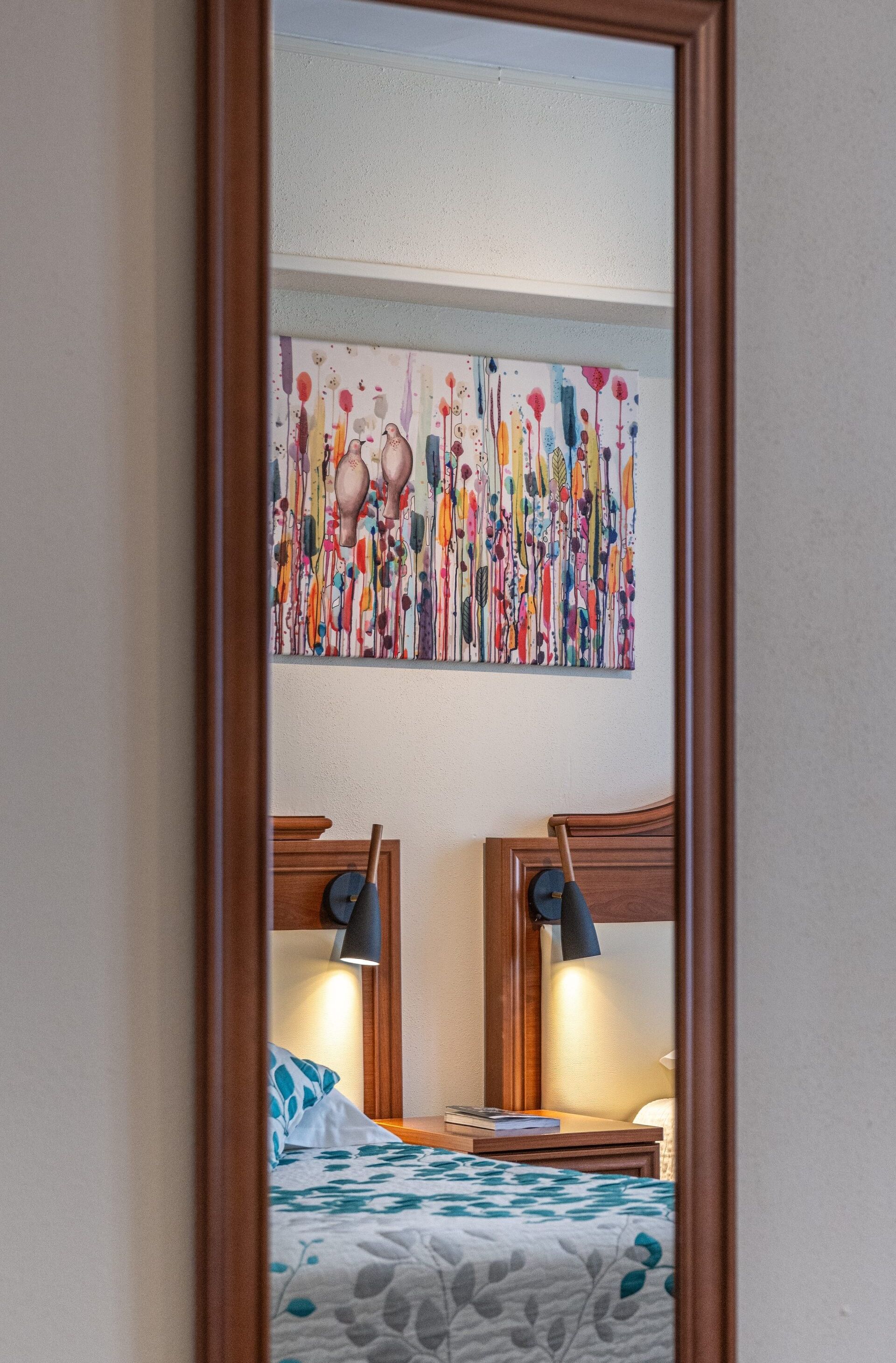 quadruple room | individually decorated, desk, blackout curtains, cots/infant beds