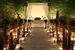 Zona para bodas al aire libre