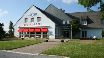 Façade de l’hébergement