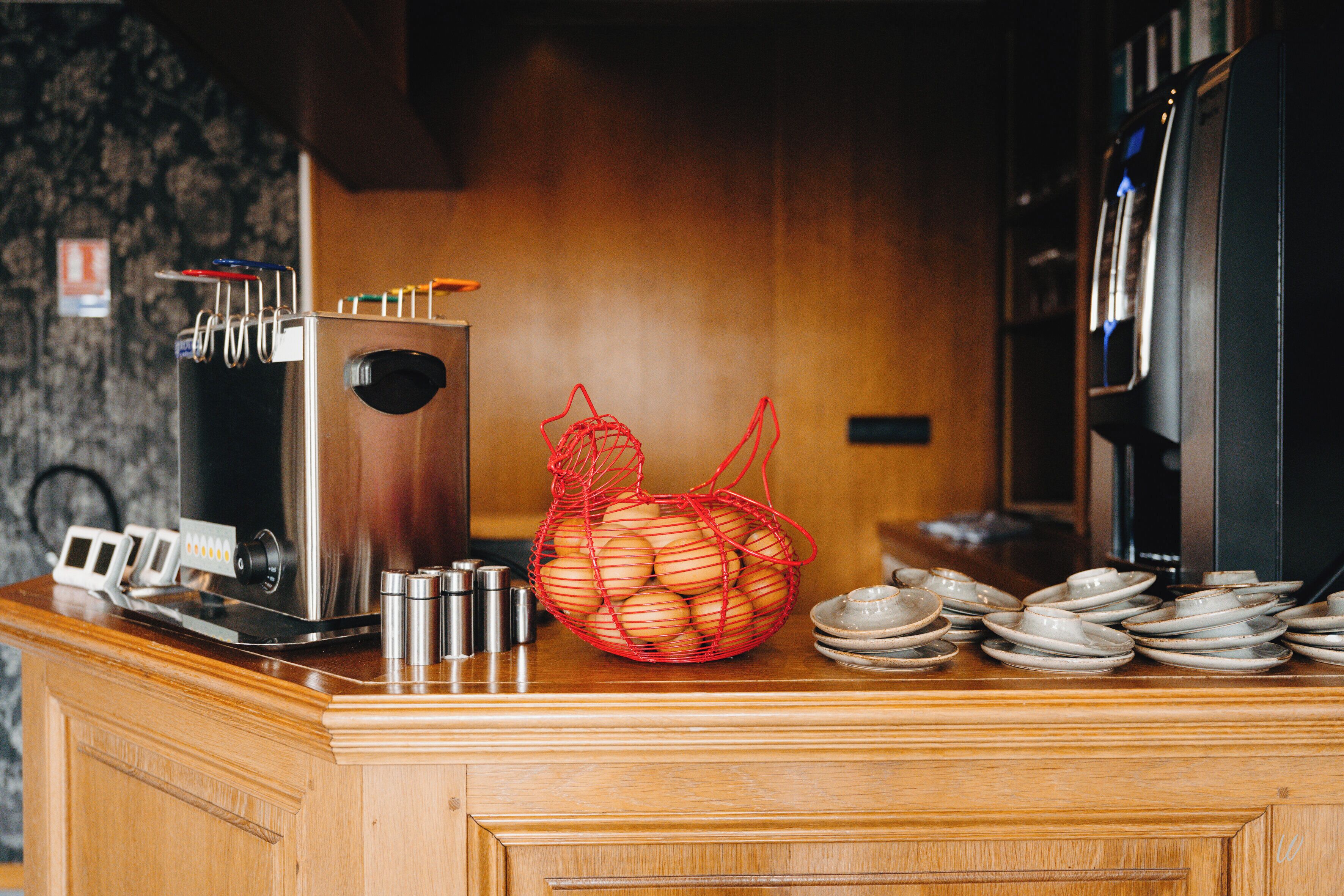 Daily buffet breakfast (EUR 25 per person)