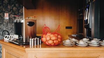 Daily buffet breakfast (EUR 25 per person)