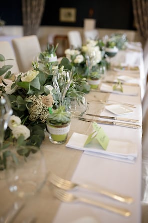 Innenbereich für Hochzeiten