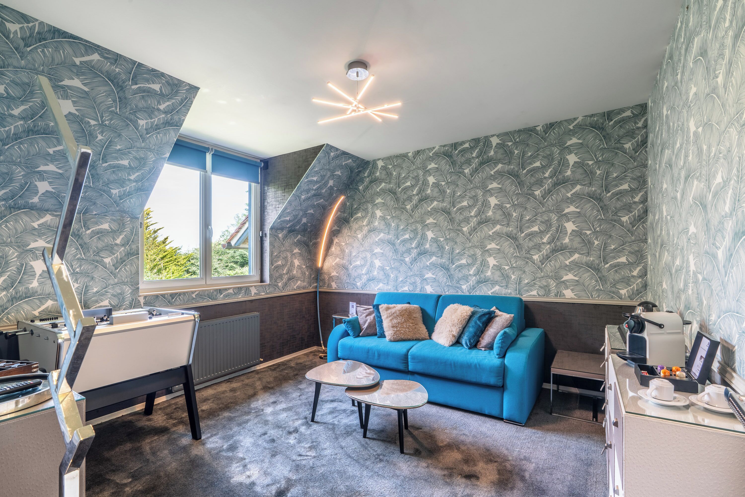 family suite | living area | led tv