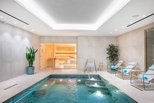 Couples treatment rooms, Turkish bath, body treatments, Swedish massages