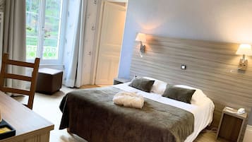 Habitació doble clàssica | Escriptori, espai de treball apte per a portàtils i wifi gratuïta