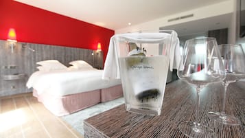 Premium bedding, minibar, in-room safe, individually decorated