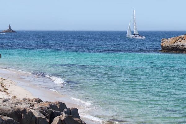 Blick von der Unterkunft