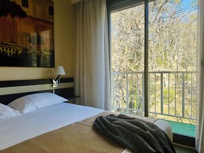 Junior-suite - balkon - udsigt til have | Udsigt fra værelset