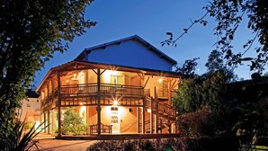 Front of property – evening/night