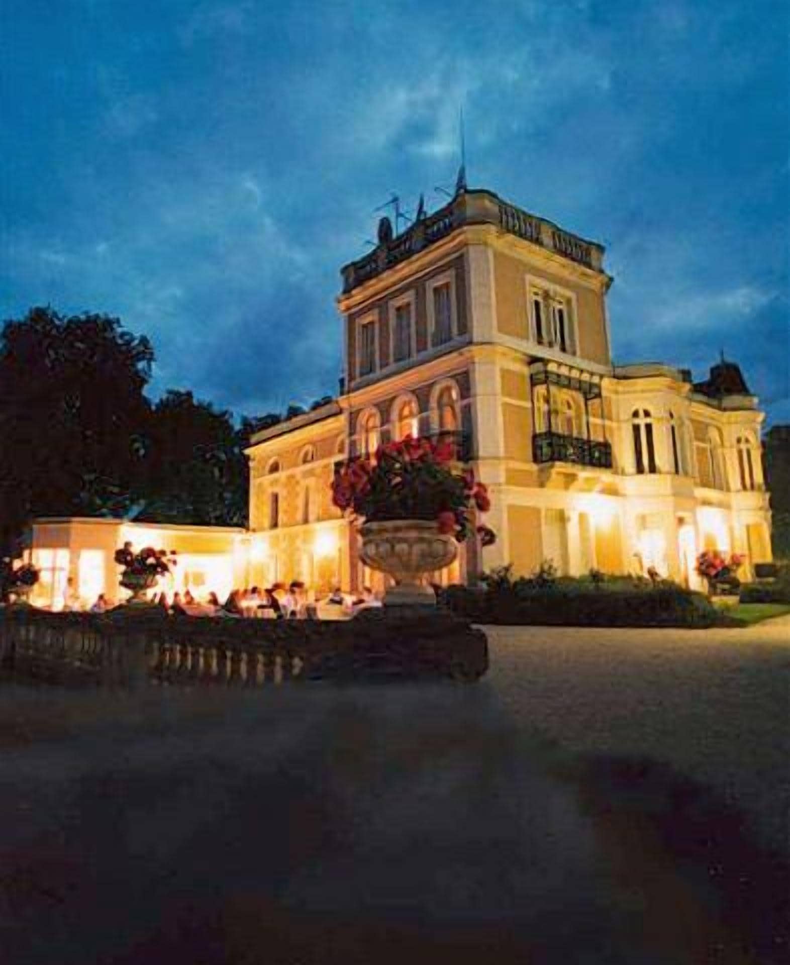 front of property – evening/night