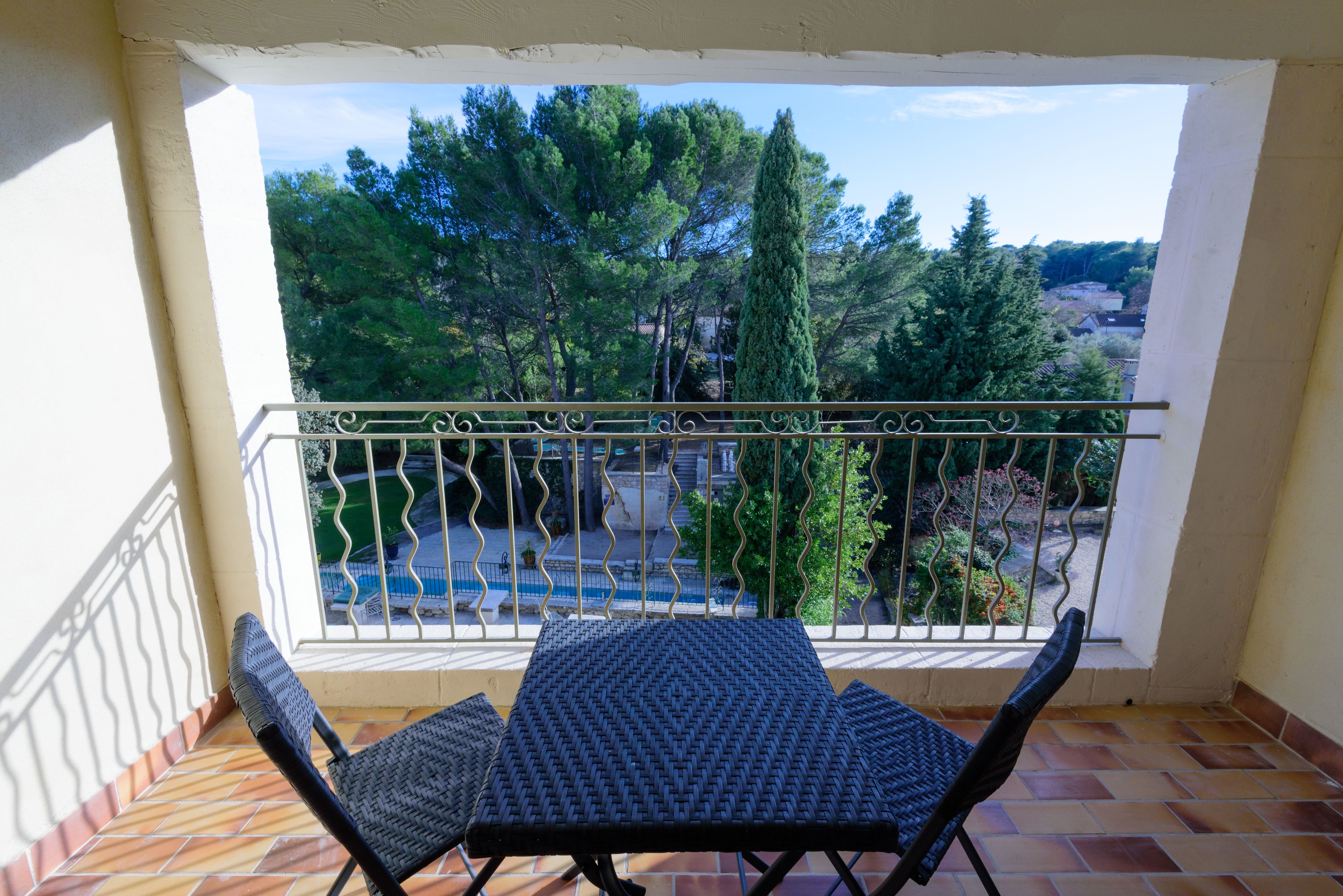 classic duplex, 2 bathrooms, garden view | balcony