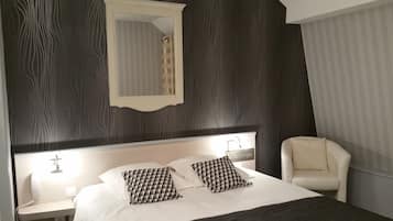 1 habitación y ropa de cama de alta calidad