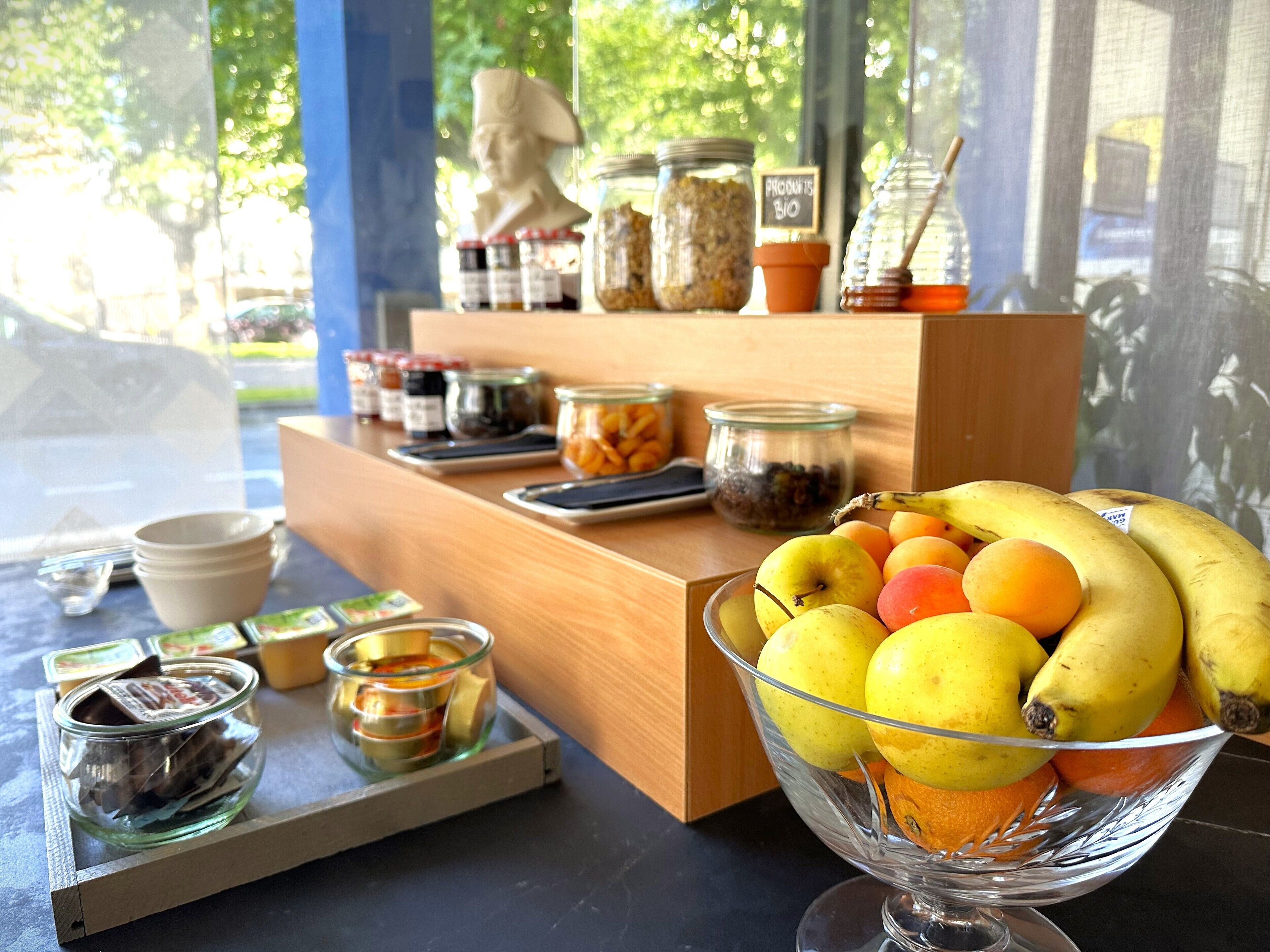 Petit déjeuner buffet