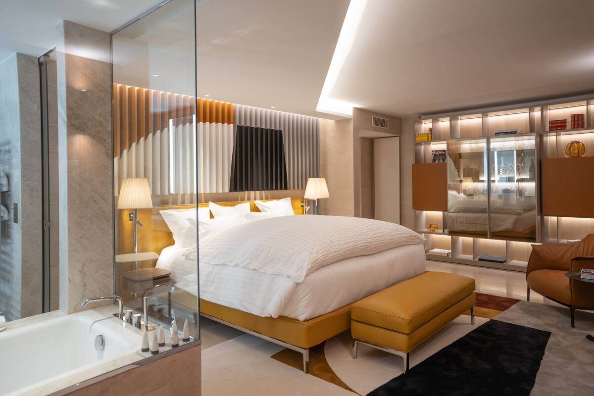 suite avec hammam, terrasse et jardin | minibar, in-room safe, free wifi, bed sheets