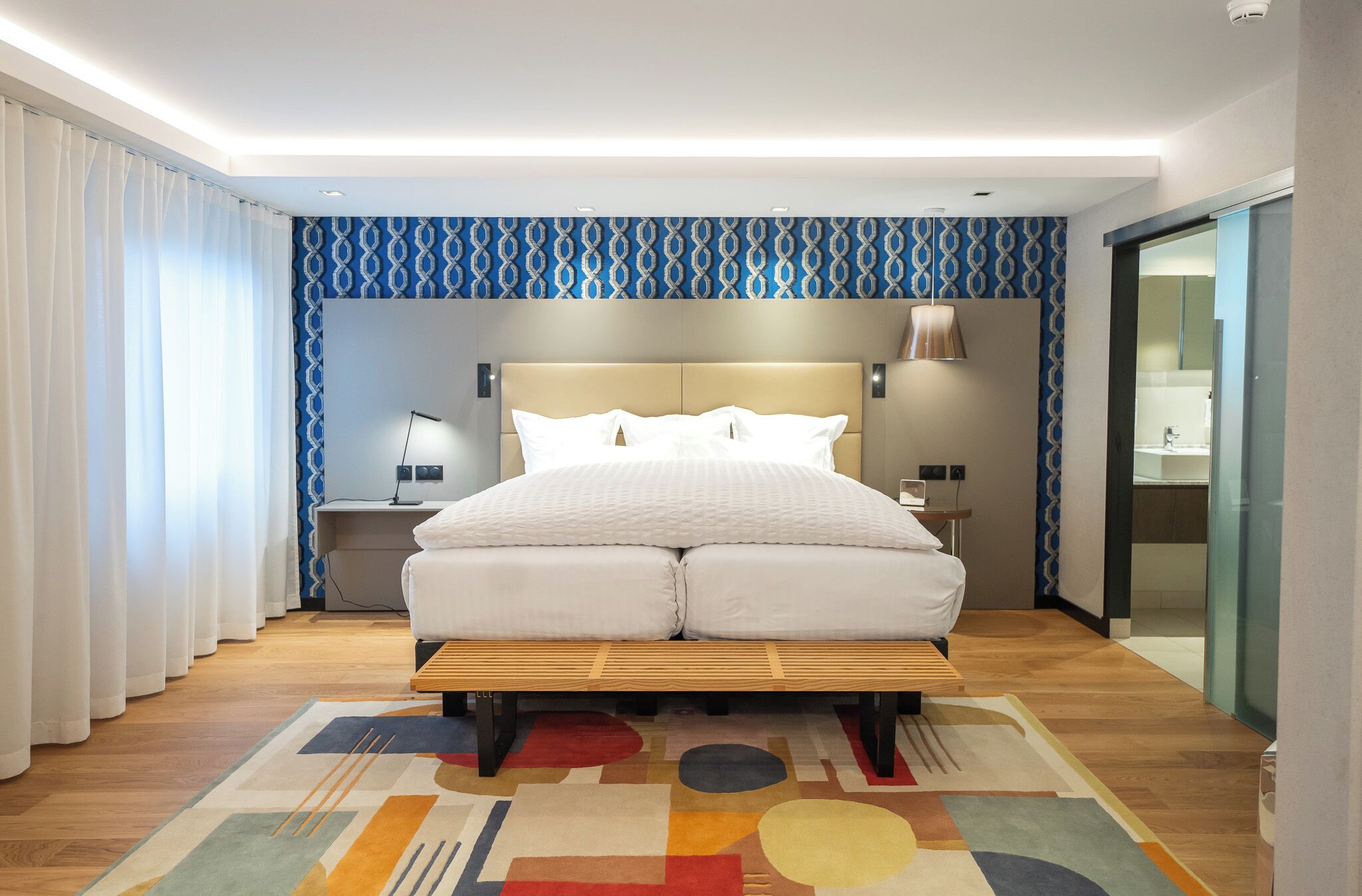 junior suite (vue voisin) | minibar, in-room safe, free wifi, bed sheets