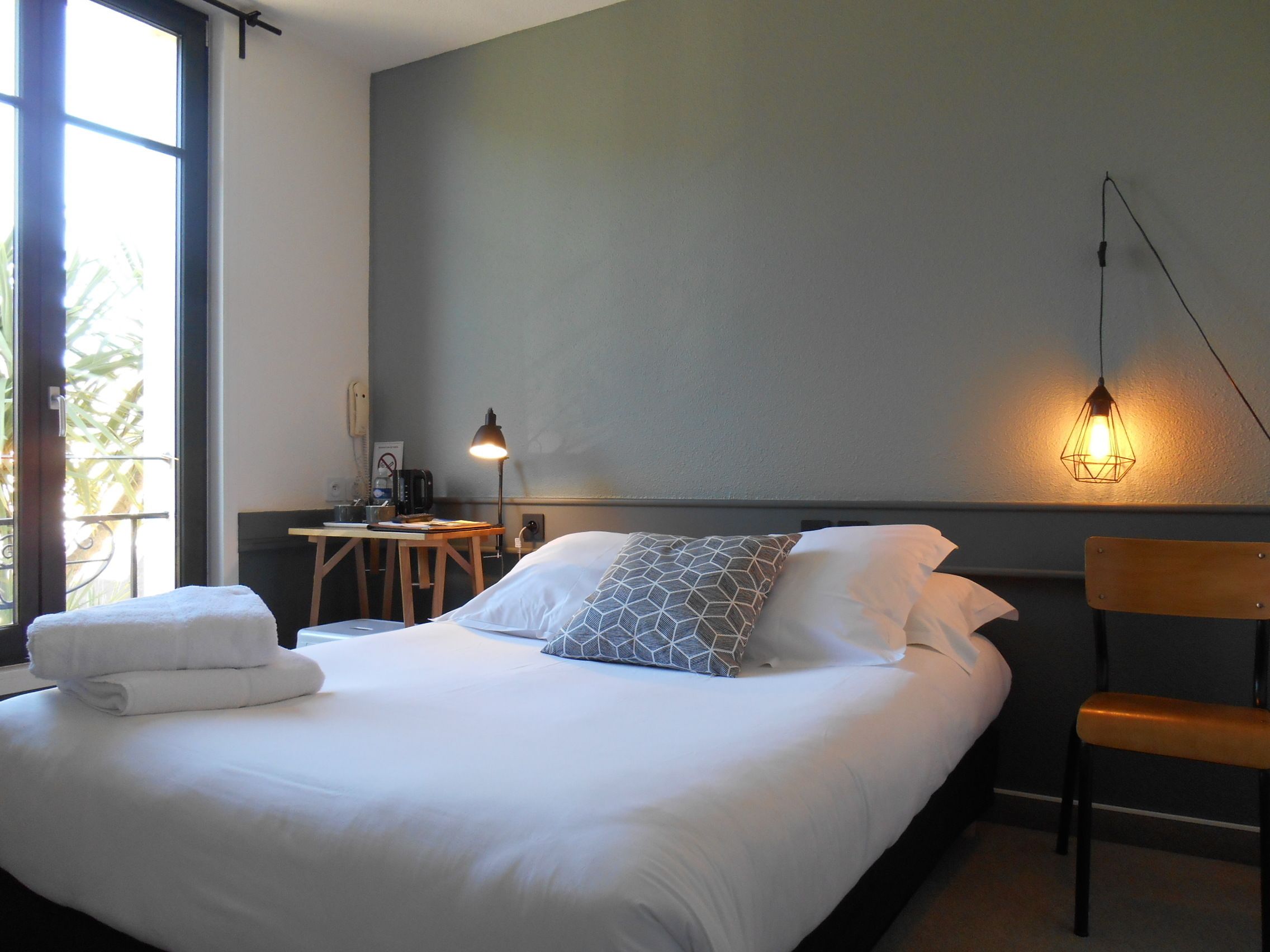 Classic Double Room | Premium bedding, memory foam beds, desk, laptop workspace