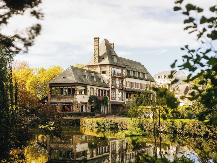 Voorkant van accommodatie