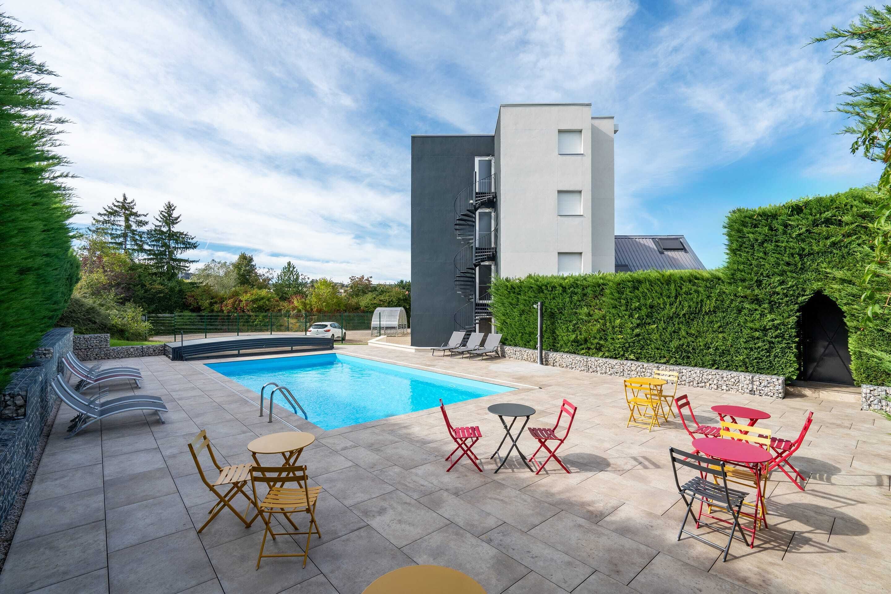 Seasonal outdoor pool