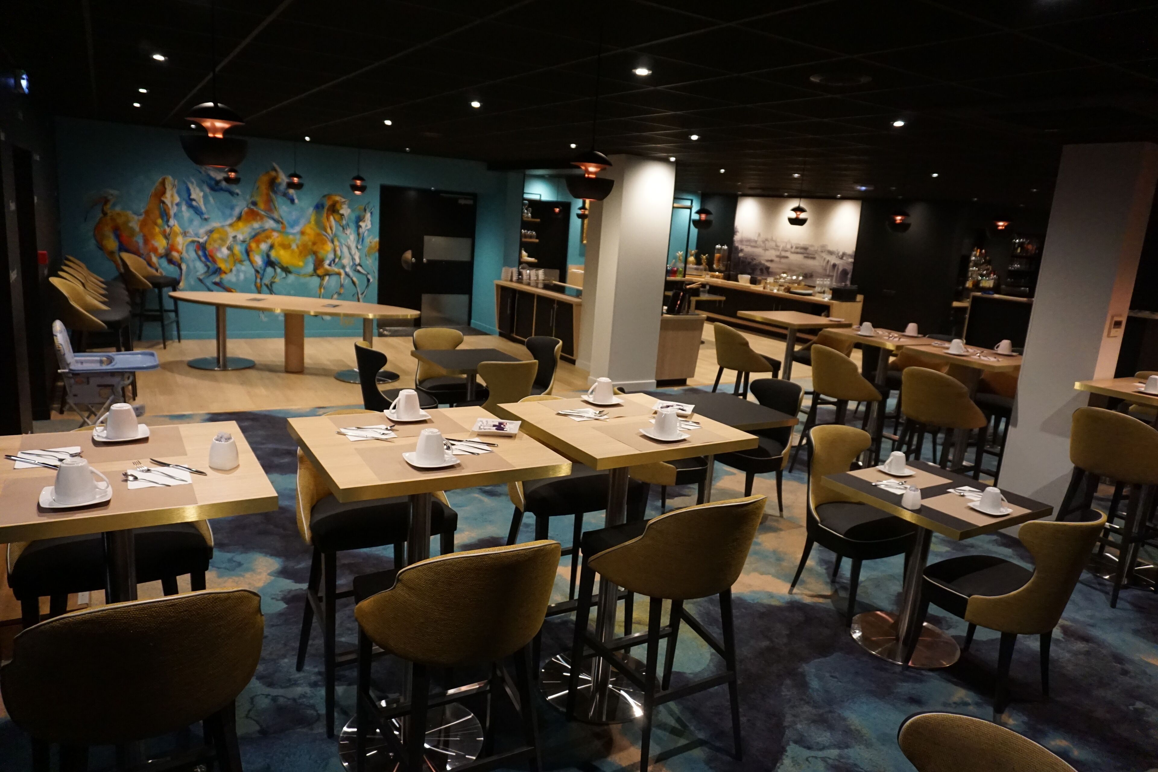 daily buffet breakfast (eur 18.00 per person)