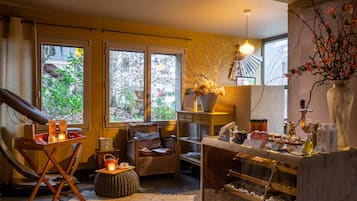 Espace de soins pour les couples, sauna, hammam, soins corporels