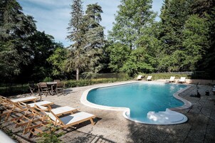 Seasonal outdoor pool