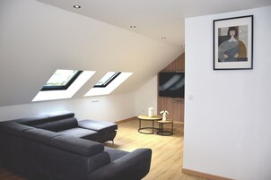 华丽公寓 | 起居区 | 平板电视