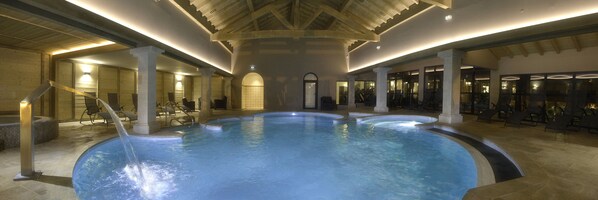 Indoor pool, outdoor pool