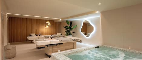 Couples treatment room(s), body treatments, body wraps, body scrubs