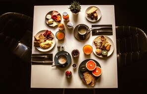 Enjoy a delicious breakfast with a variety of options at this hotel's dining area.
