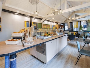Daily buffet breakfast (EUR 10 per person)