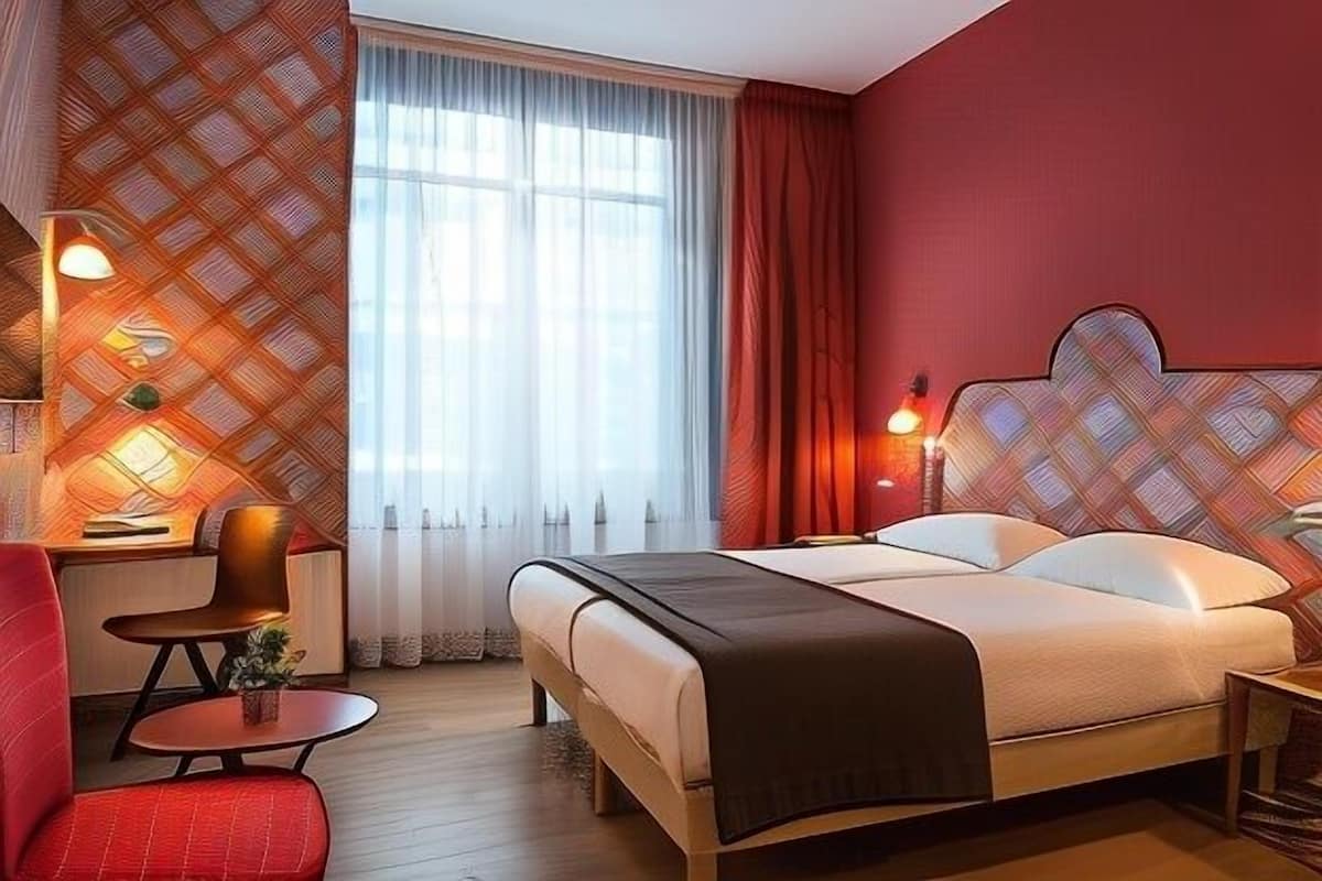 In-room safe, desk, blackout curtains, iron/ironing board