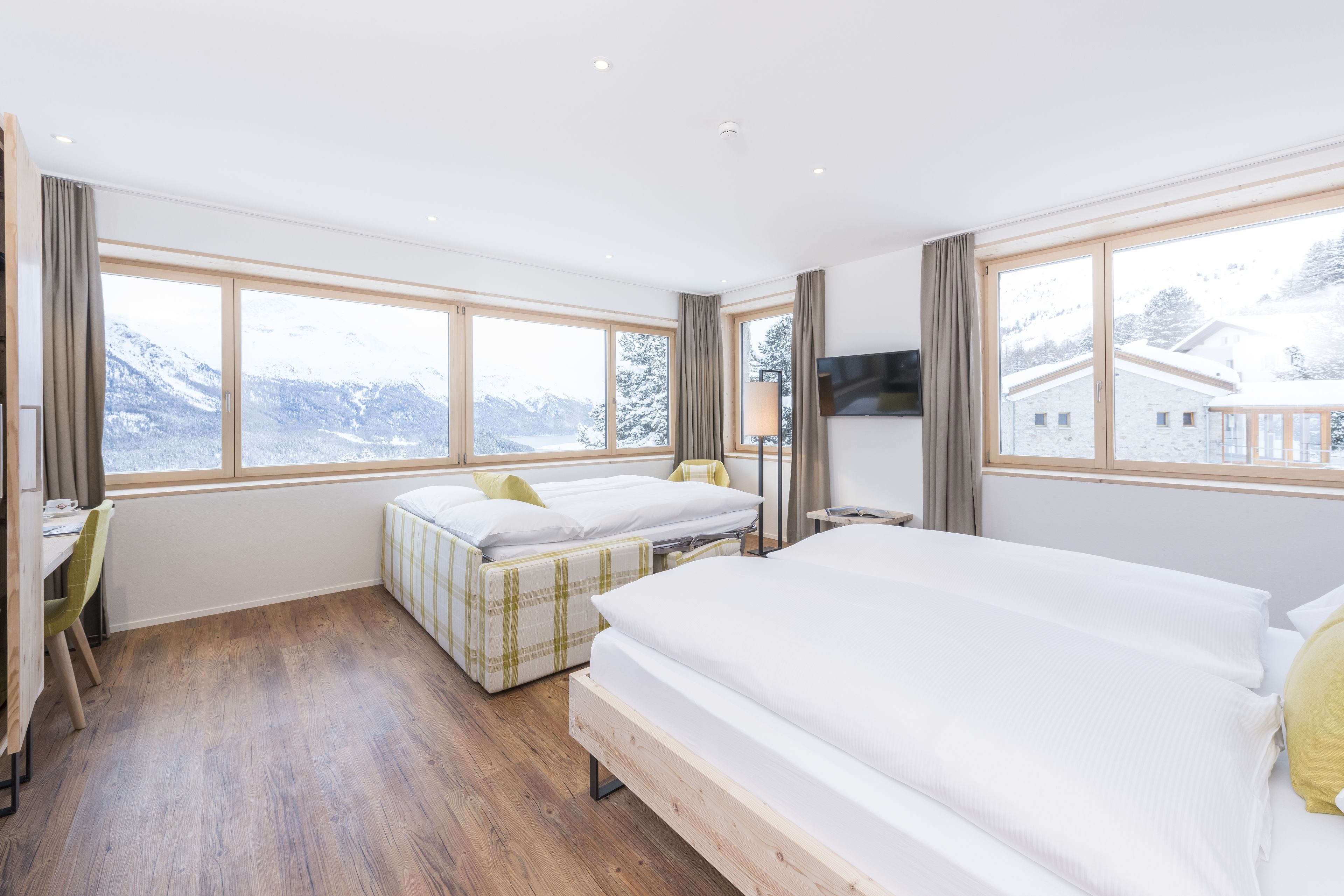 deluxe panorama double room | 1 bedroom, hypo-allergenic bedding, down duvets, in-room safe