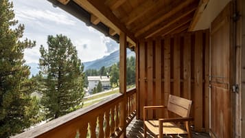 Berg-Suite | Blick vom Balkon