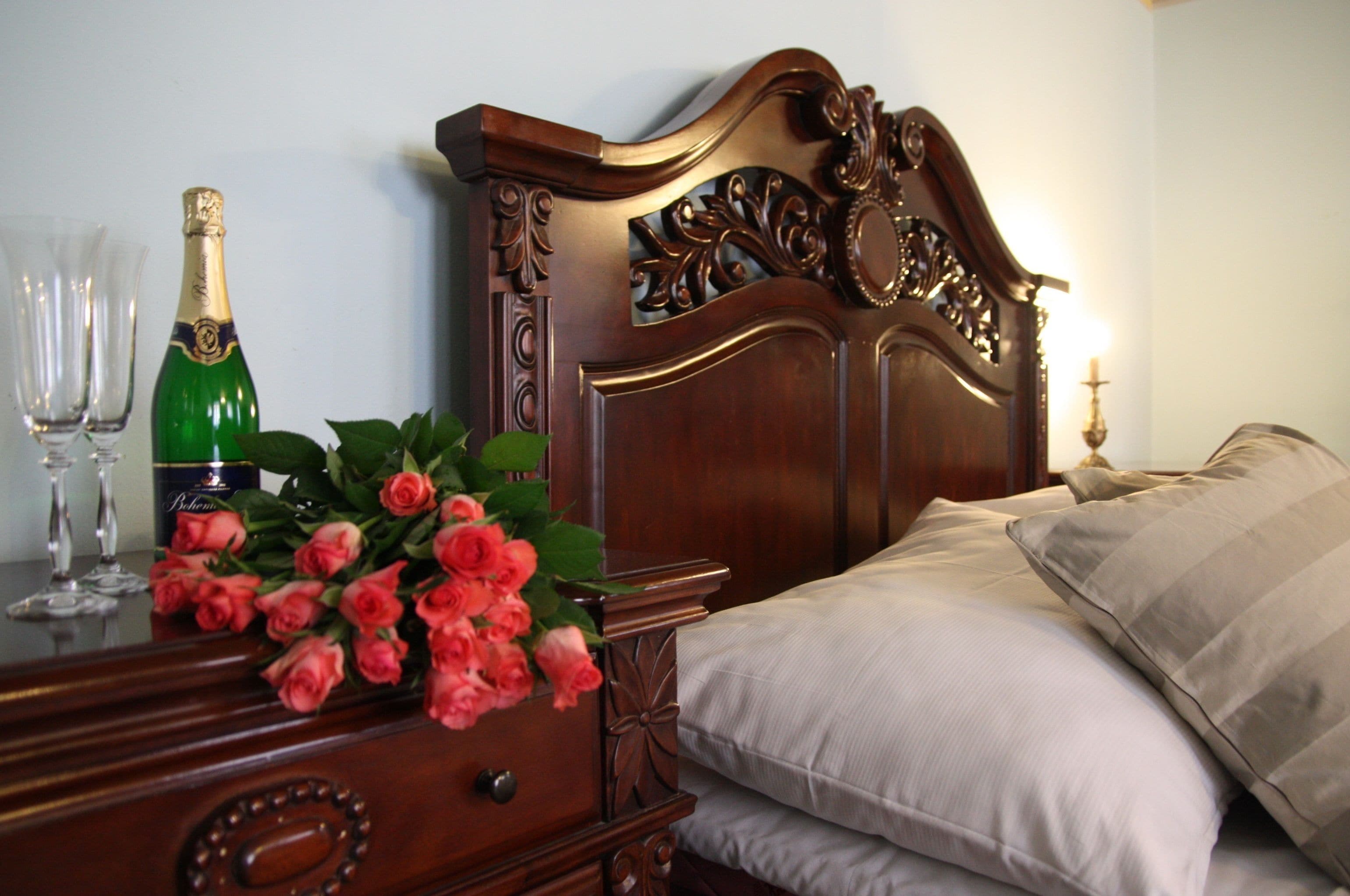 iron/ironing board, free wifi, bed sheets