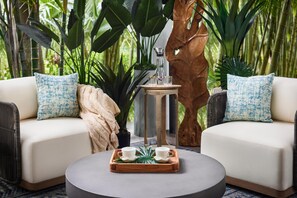 Steam room, body treatments, aromatherapy, hot stone massages