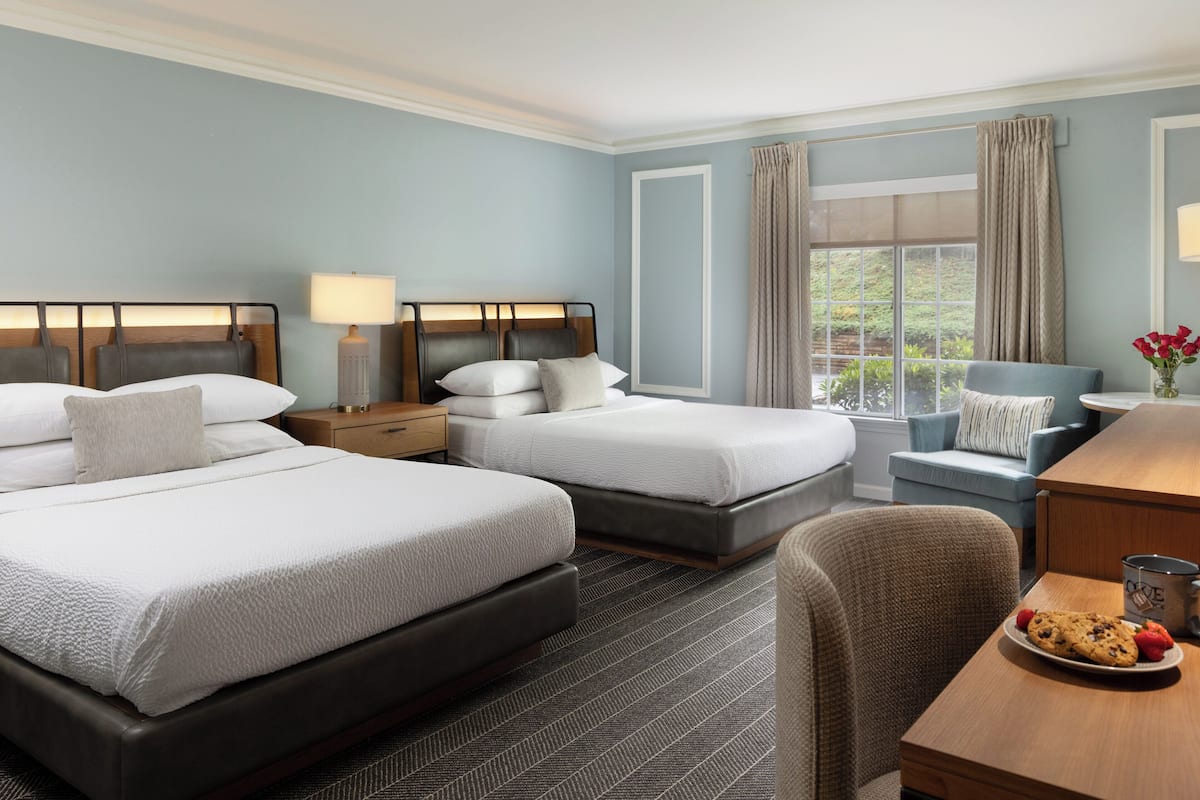 Standard Room, 2 Queen Beds | 1 bedroom, individually decorated, desk, iron/ironing board