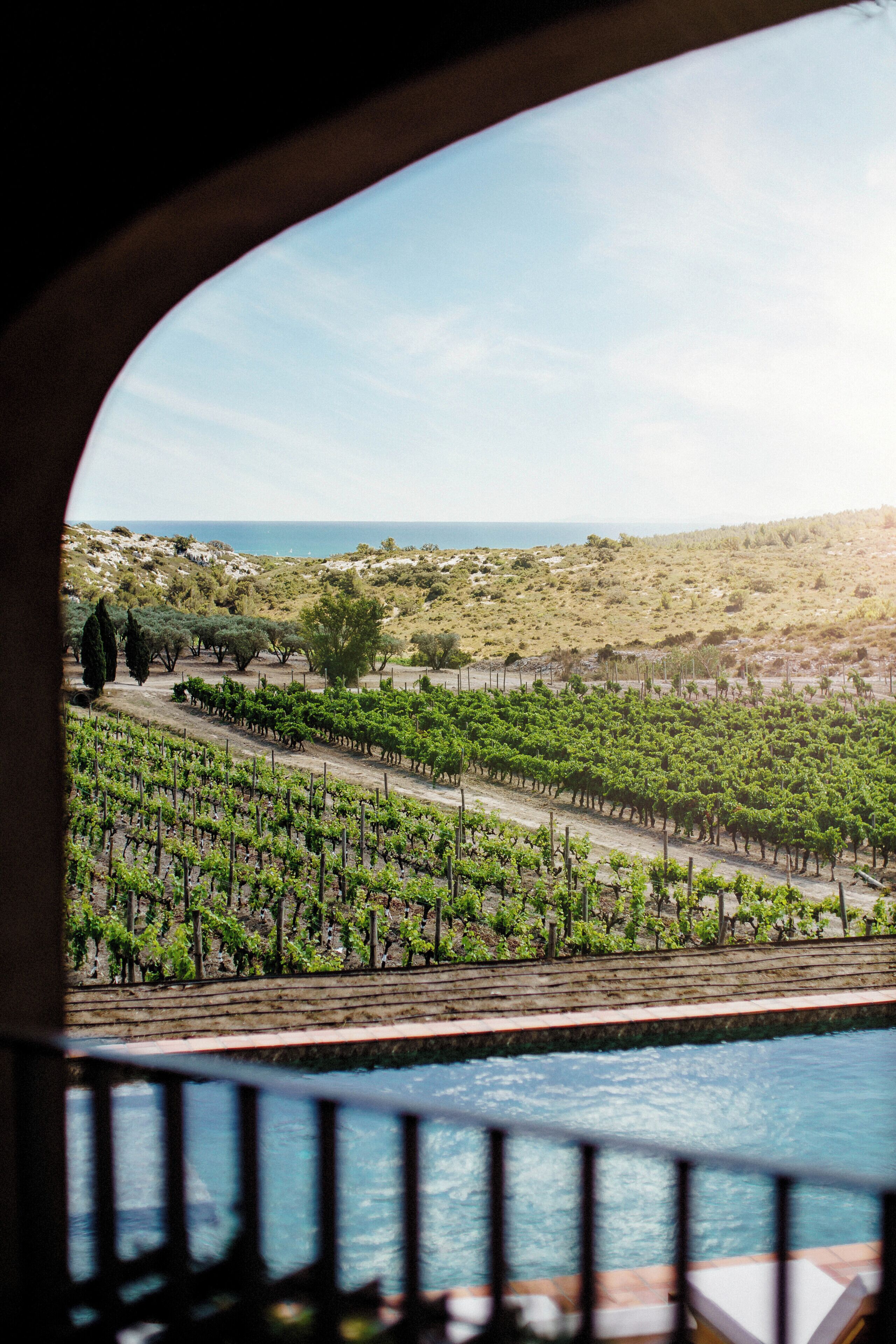 Vue depuis l’hébergement