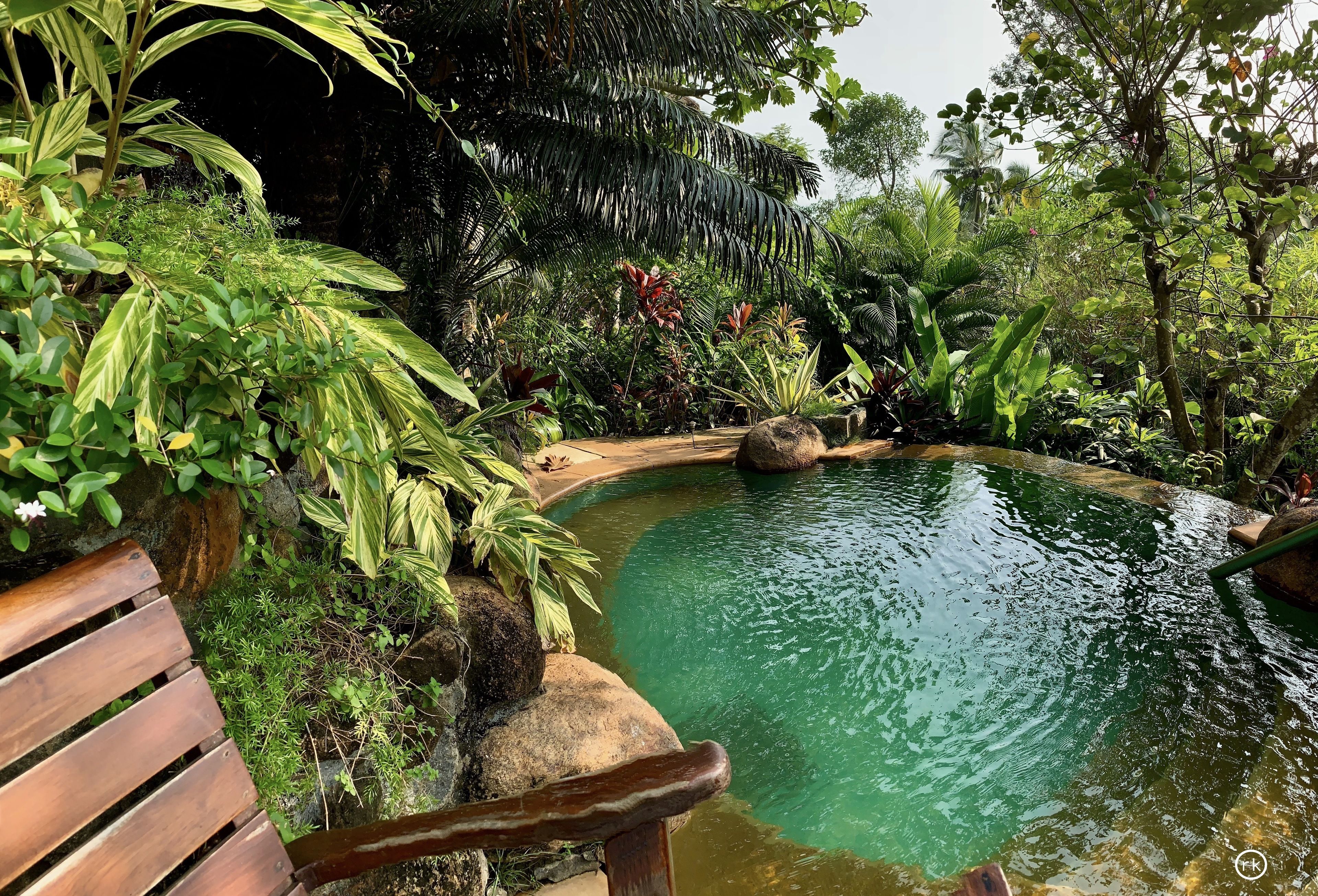 presidential villa, 1 king bed, private pool | bathroom | combined shower/bathtub, deep-soaking bathtub, free toiletries