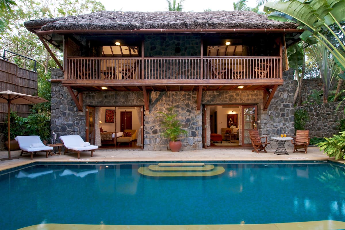 Presidential Villa, 1 King Bed, Private Pool | Minibar, in-room safe, desk, blackout curtains