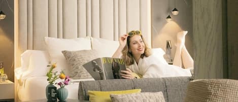 Suite Exterior (Aduana) | 1 bilik tidur, peralatan tempat tidur hipoalergenik, gebar bulu kapas