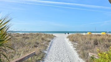 Beach nearby, white sand