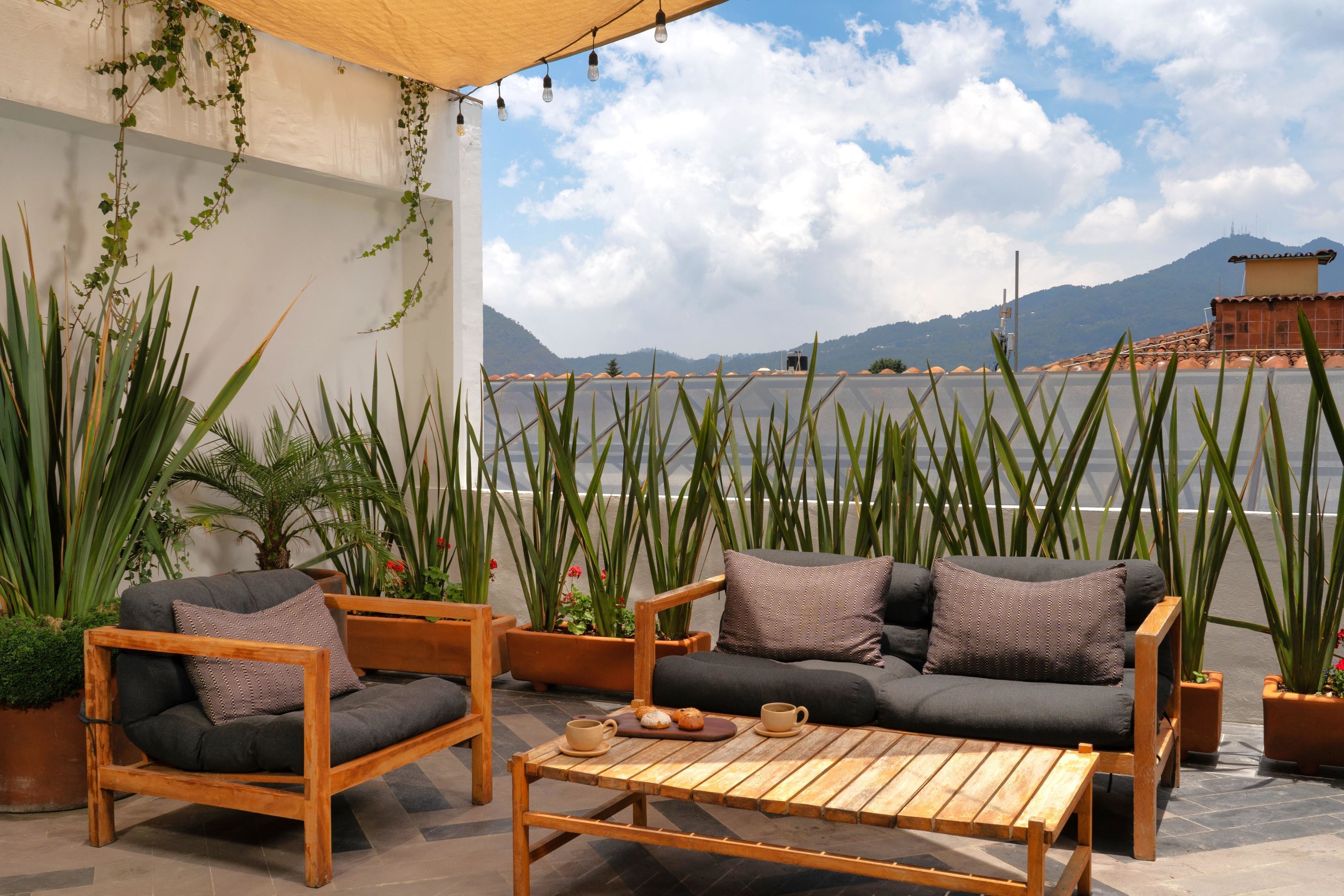 Deluxe-Suite, 2 Doppelbetten | Terrasse/Patio