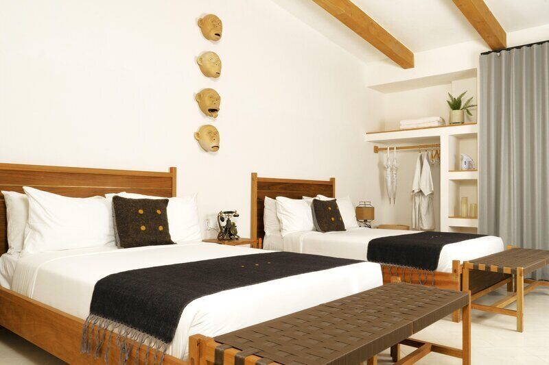 Deluxe Suite, 2 Double Beds | Premium bedding, in-room safe, iron/ironing board, free WiFi